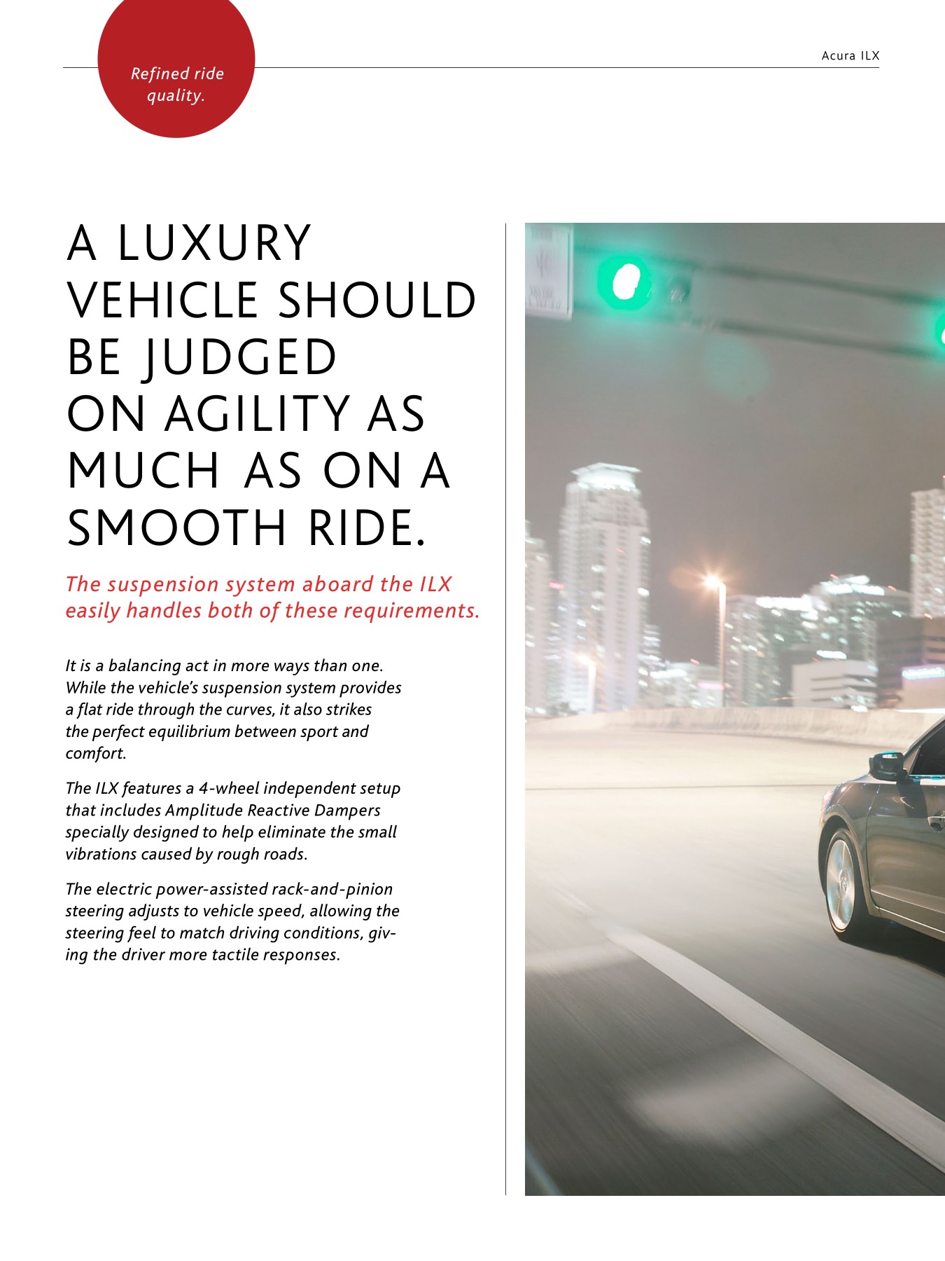2015 Acura ILX Brochure Page 8